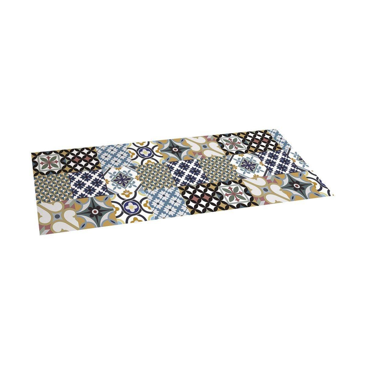 Alfombra vinílica Stor Planet Hidráulico Azul 50 x 140 cm