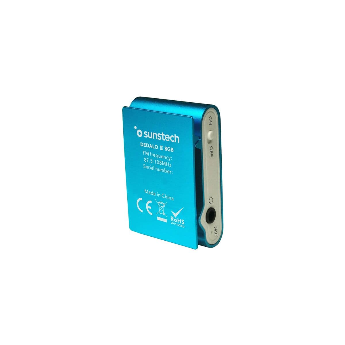 Reproductor MP3 Sunstech DEDALOIII 1,1" 8 GB