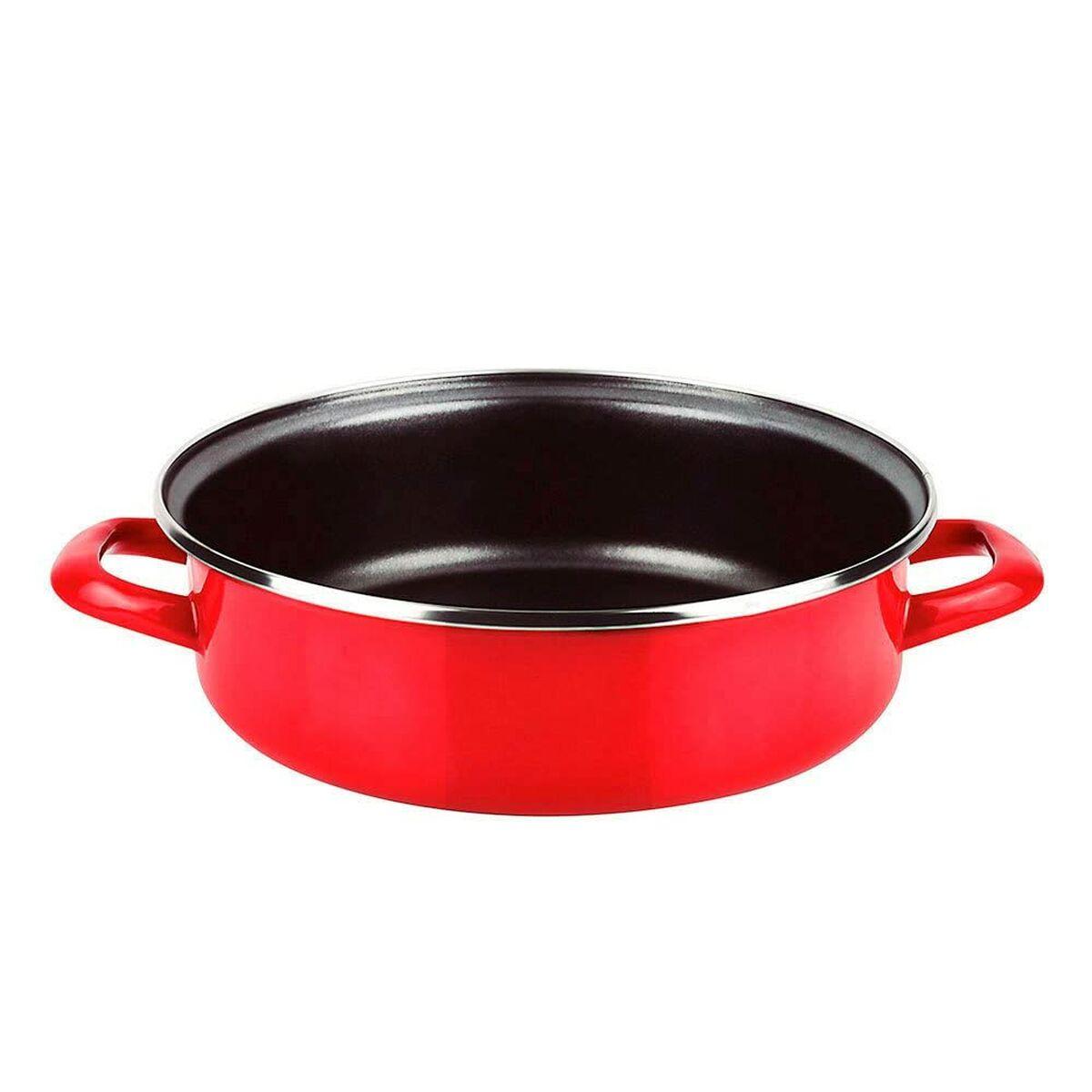 Tartera Fagor Optimax Rojo Acero Esmaltado Ø 24 cm