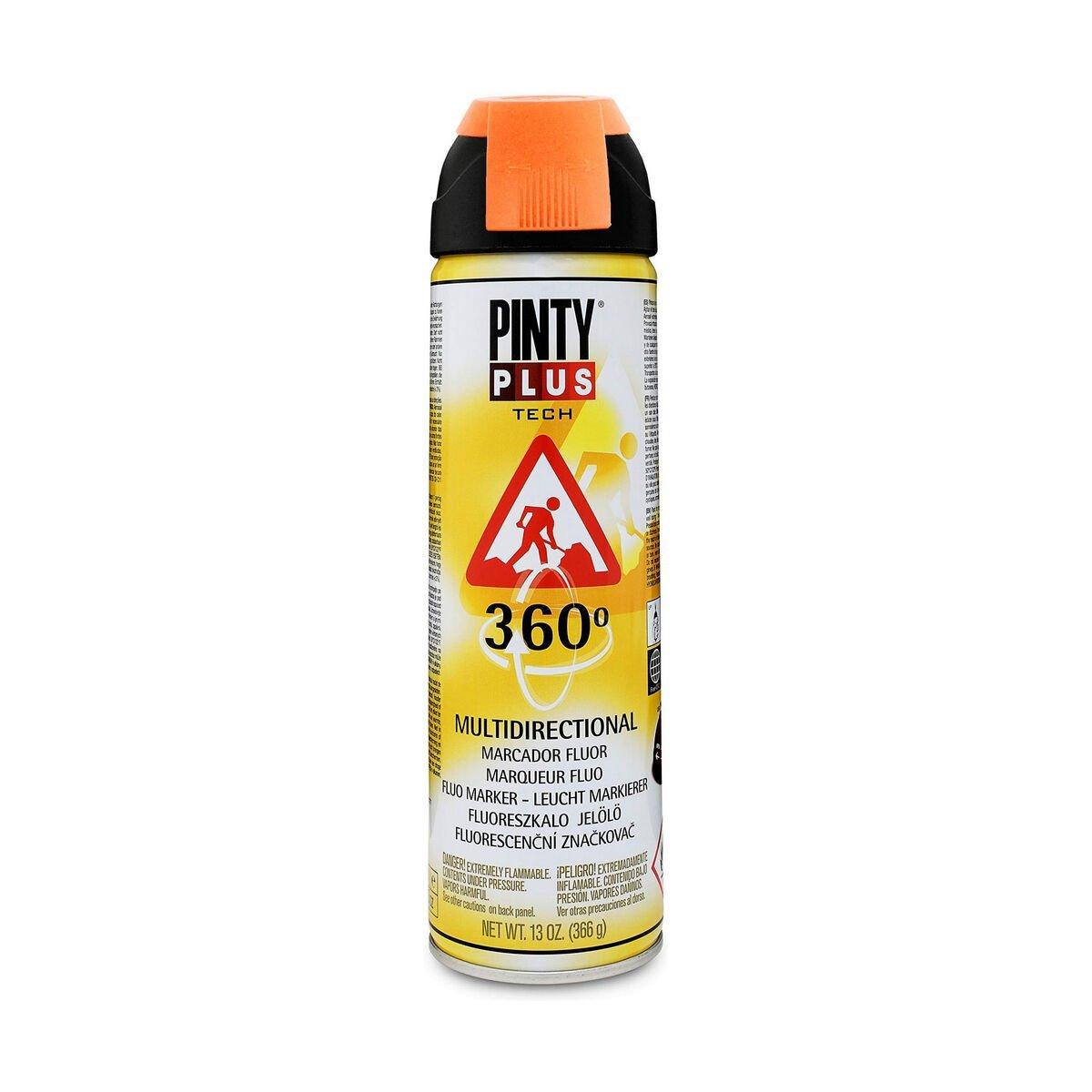 Pintura en spray Pintyplus Tech T143 360º Naranja 500 ml
