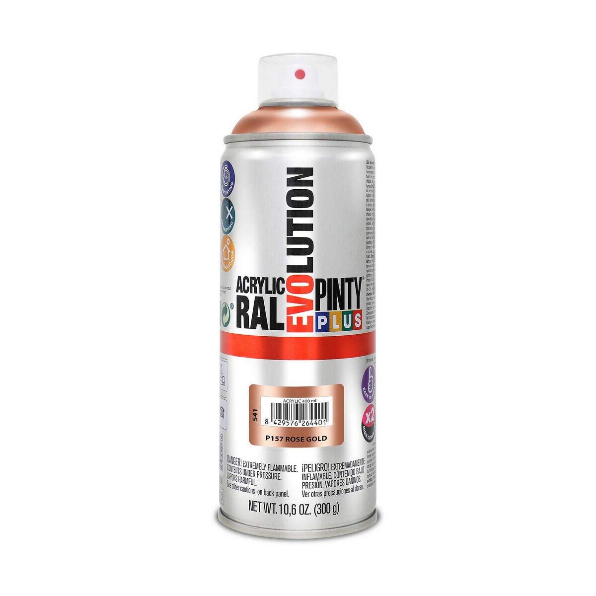 Pintura en spray Pintyplus Evolution P157 400 ml Oro Rosa