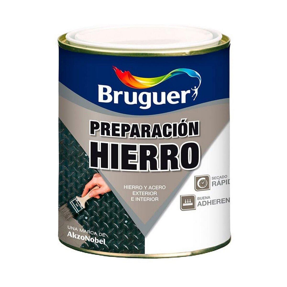 Pintura de Imprimación Bruguer 5322601 Gris Mate Imprimación Hierro Secado rápido