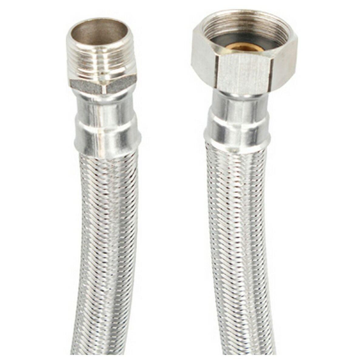 Latiguillo Fontastock acero inoxidable AISI 304 EPDM Macho 1/2"- Hembra 3/4" 25 cm