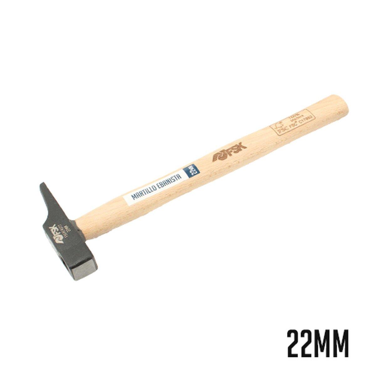 Martillo de ebanista Ferrestock Ø 22 mm
