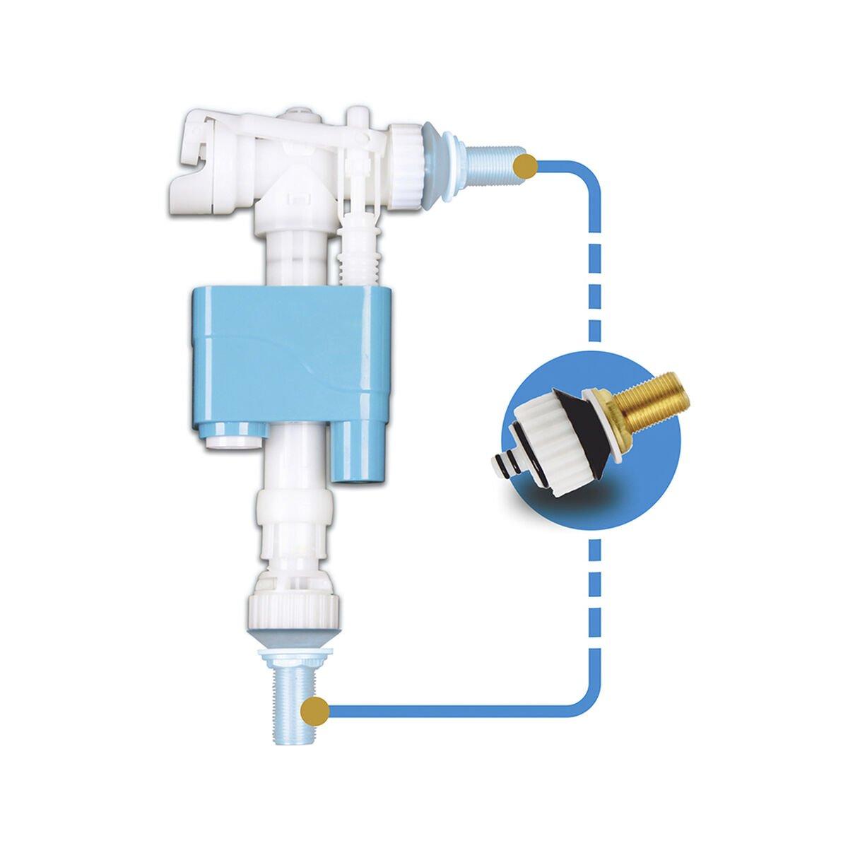 Válvula flotador EDM 01287 PVC Inodoro