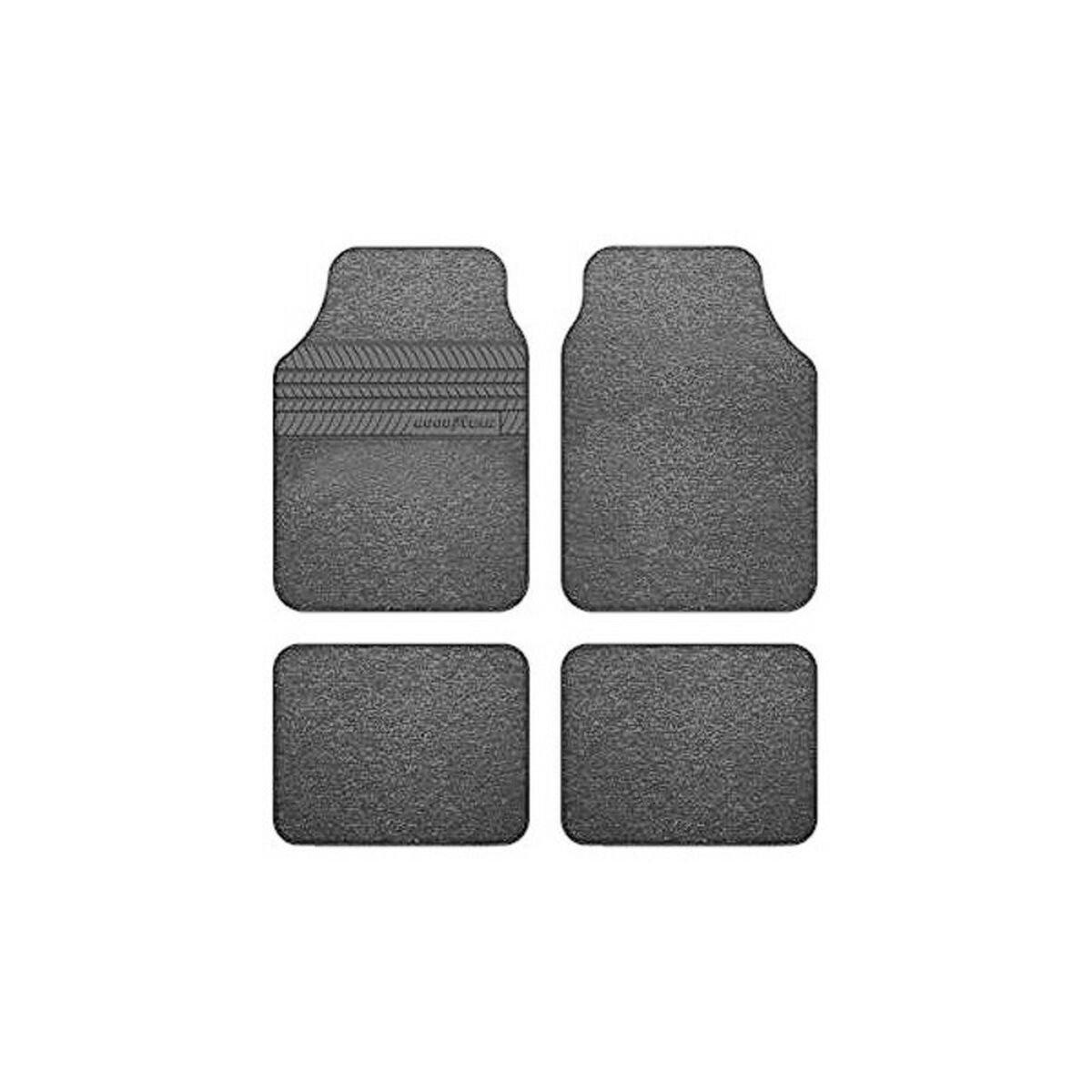 Set de Alfombrillas para Coche Goodyear GOD9018 Universal Negro (4 pcs)