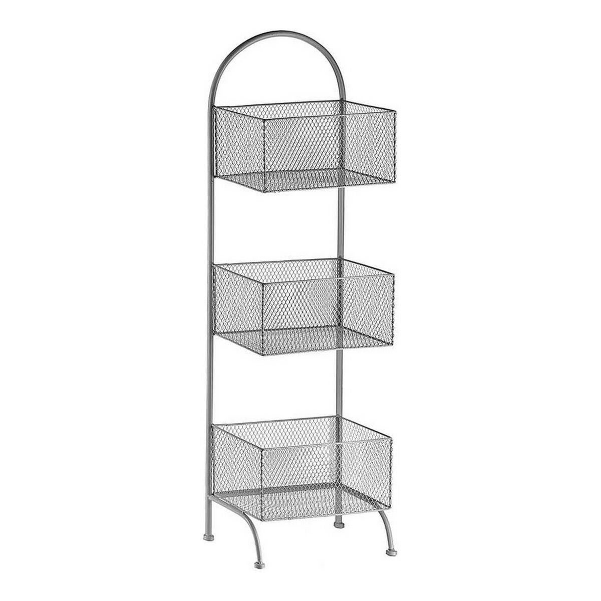 Estantería Gift Decor Plateado Plata Metal 20 x 99 x 32,5 cm