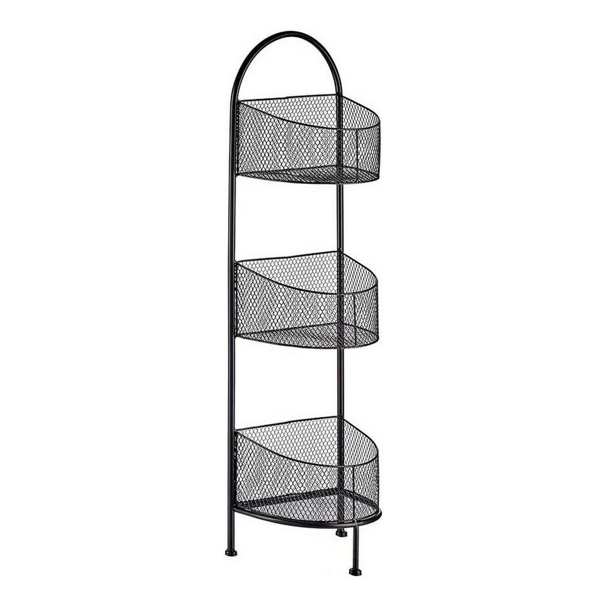 Estantería Gift Decor Negro Metal 21,2 x 97 x 28,5 cm