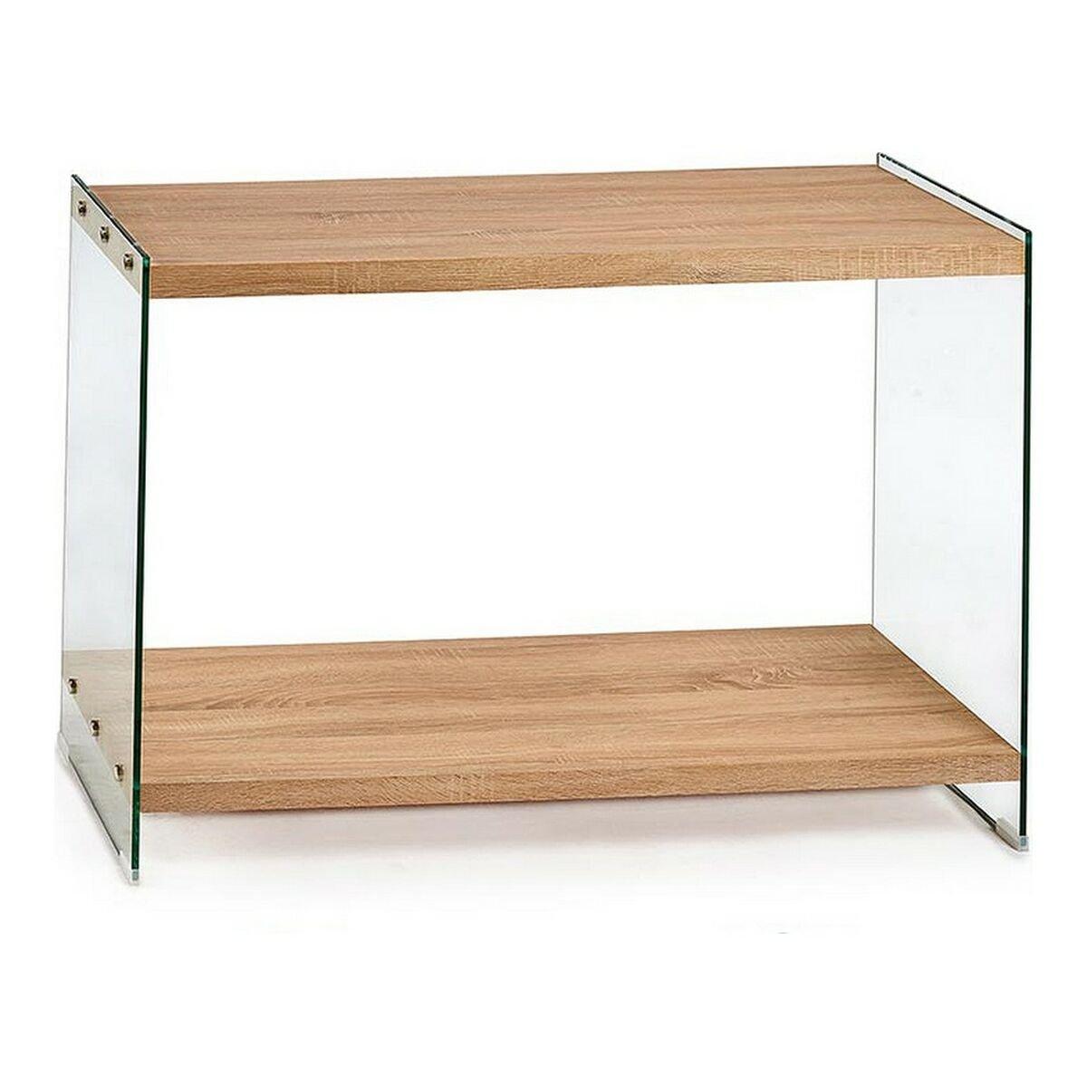 Recibidor Gift Decor Marrón Transparente Madera 40 x 76 x 120 cm