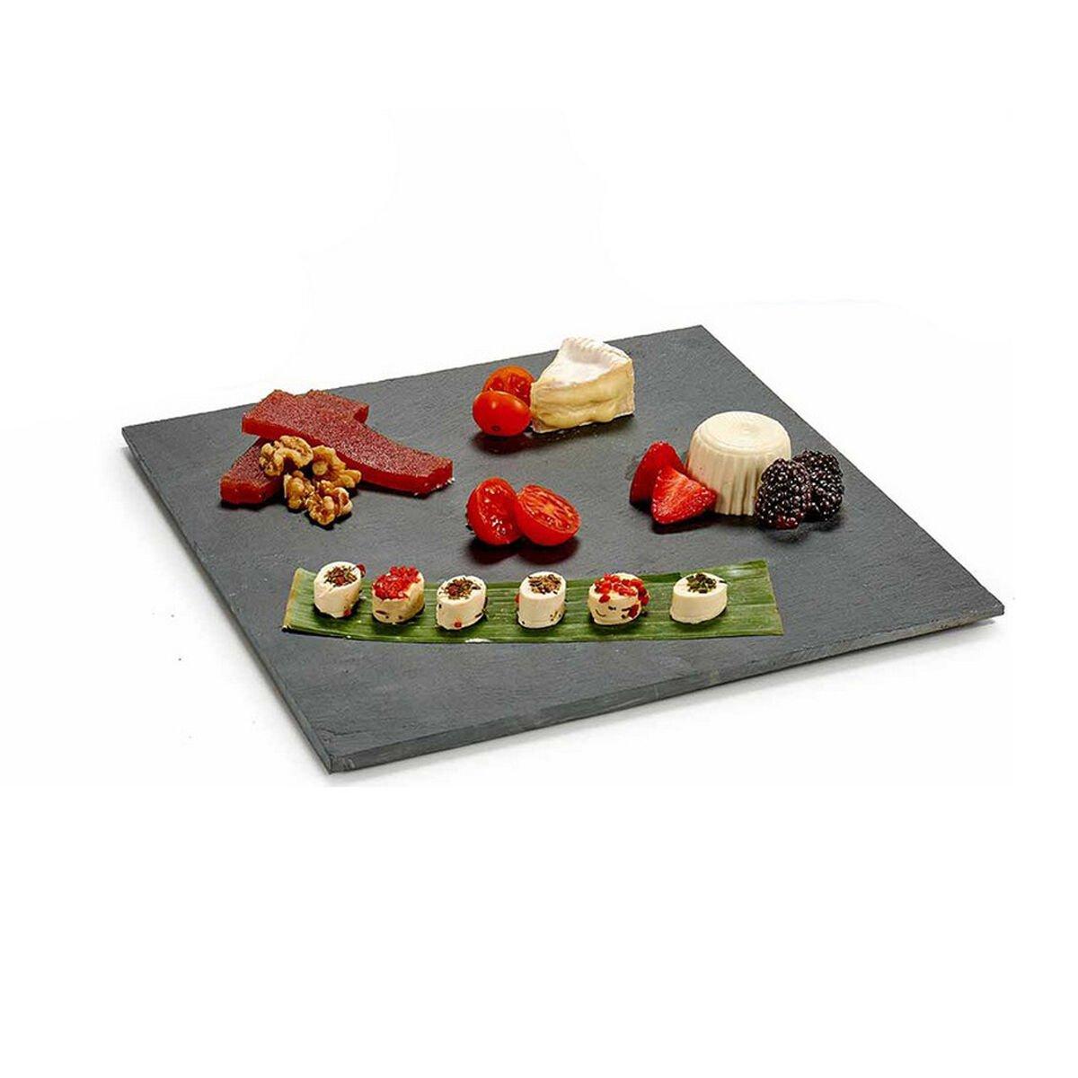 Bandeja de Aperitivos Kinvara Negro 30 x 0,5 x 30 cm