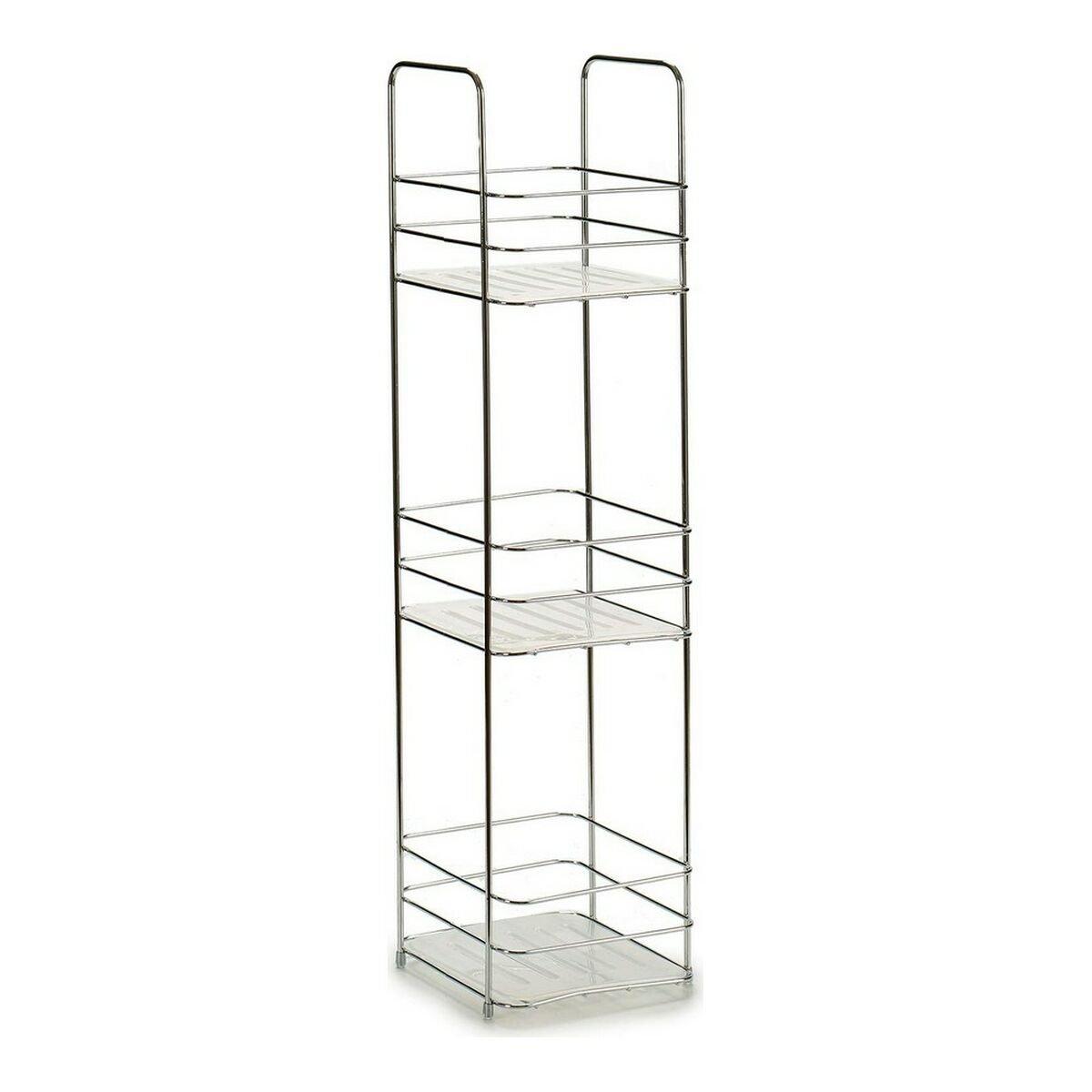 Estantería de Baño Berilo Transparente 16 x 63 x 16 cm 15,5 x 63 x 16 cm 16 x 62 x 16 cm