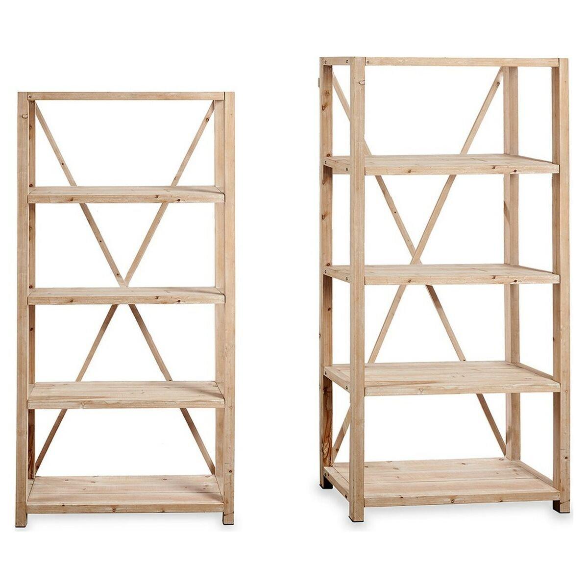 Estantería Gift Decor Marrón Madera Abeto Madera de abeto 105 x 210 x 40 cm