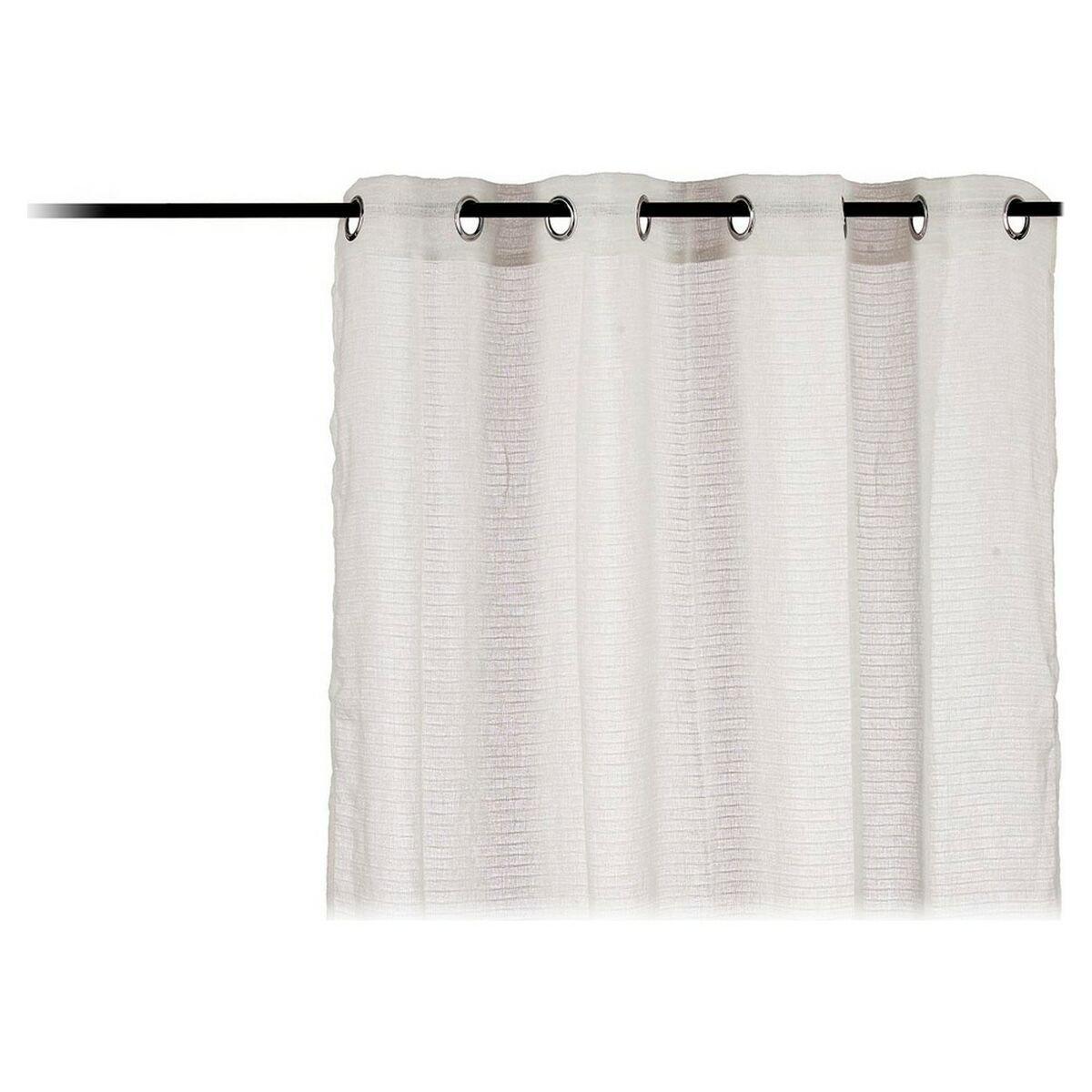 Cortina Gift Decor Blanco 140 x 260 cm 140 x 0,1 x 260 cm 34 x 3,5 x 26 cm Visillo