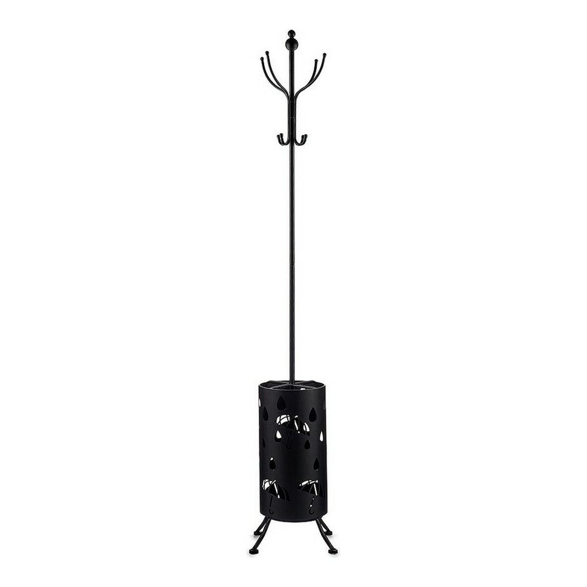 Perchero Gift Decor Negro Metal 44 x 185 x 44 cm Paragüero
