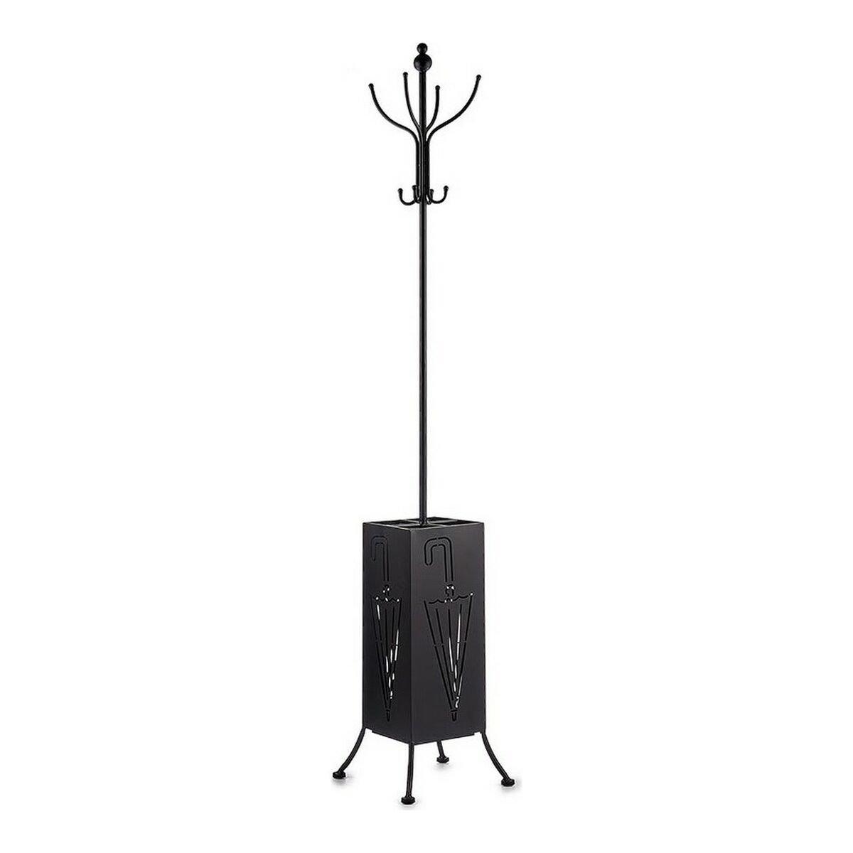 Perchero Gift Decor Negro Metal 34 x 188 x 34 cm Paragüero