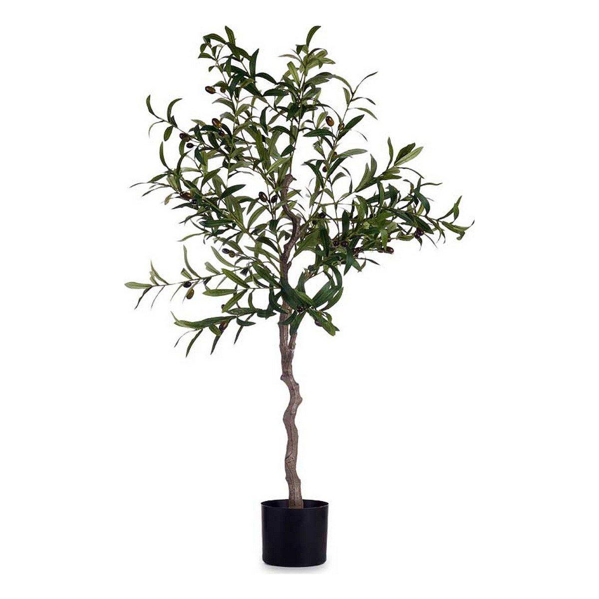 Planta Decorativa Ibergarden Plástico Cable de hierro Olivo 85 x 1,5 x 85 cm