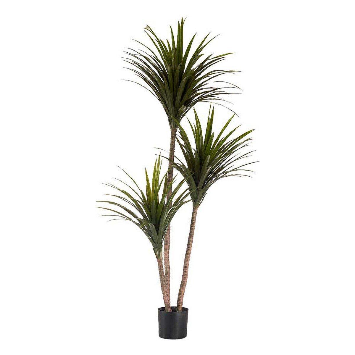 Planta Decorativa Ibergarden Plástico Cable de hierro Hoja estrecha 80 x 200 x 105 cm