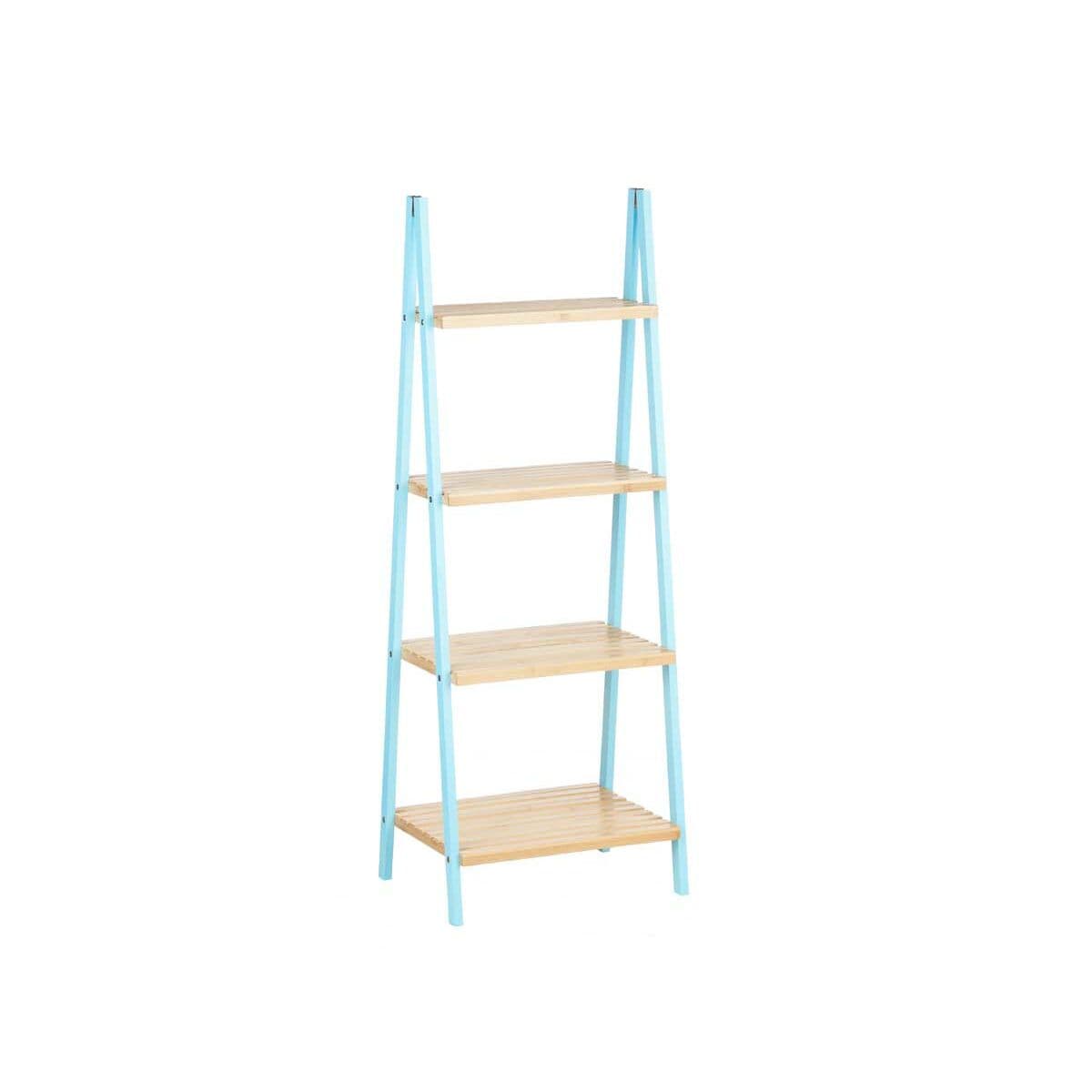 Estantería de Baño Berilo Azul Natural 40 x 109,3 x 30 cm