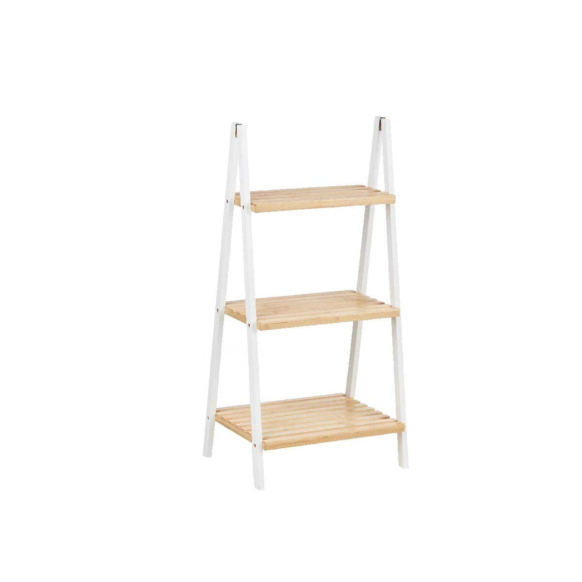 Estantería de Baño Berilo Blanco Natural 40,3 x 81,5 x 30 cm