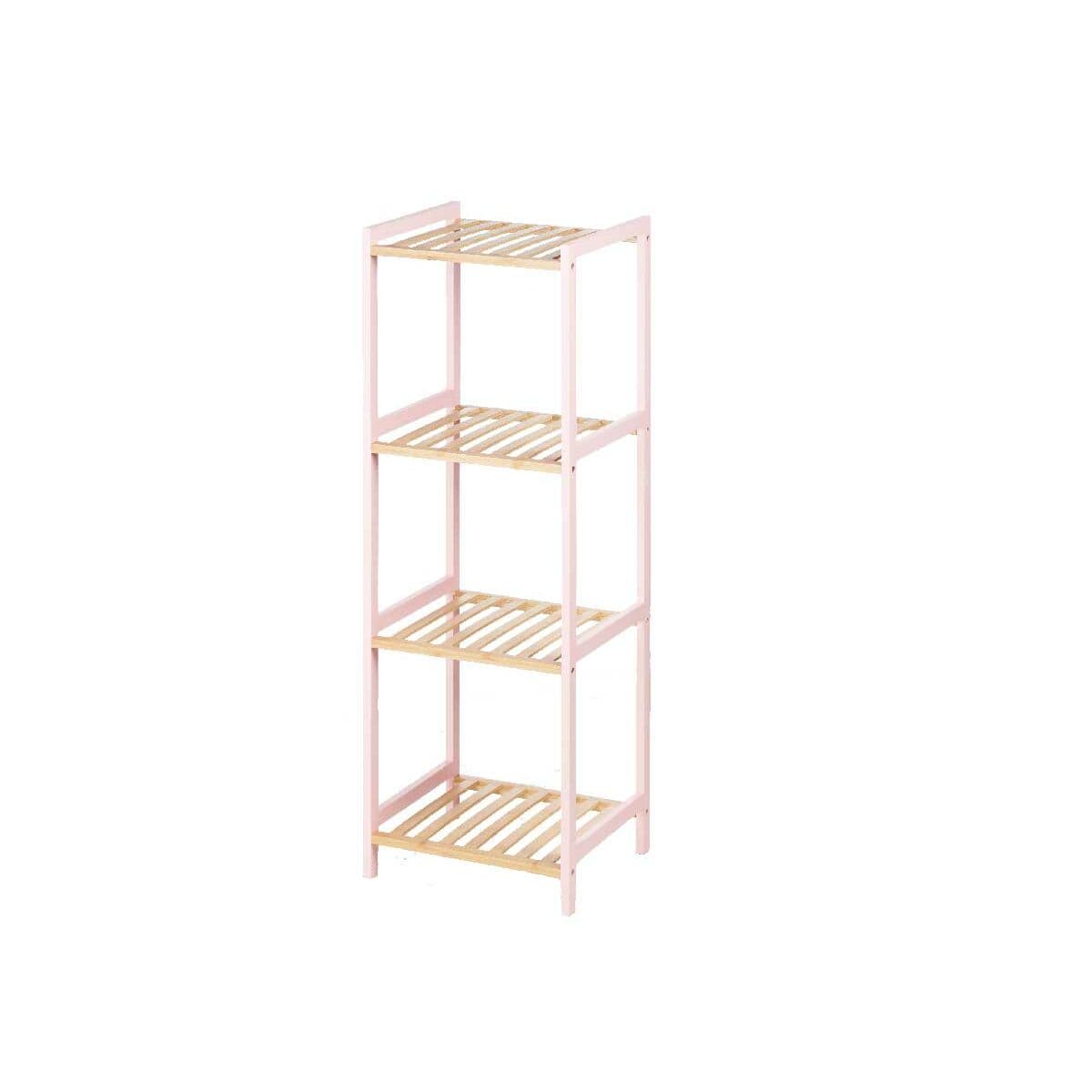 Estantería de Baño Berilo Rosa Natural 35 x 30 x 100 cm 35,2 x 100,2 x 30,2 cm