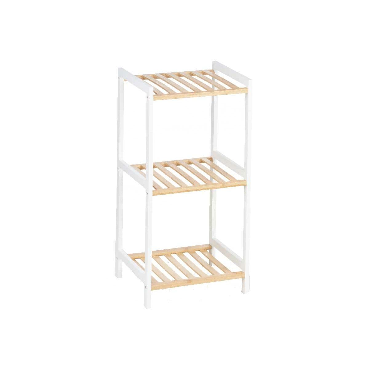 Estantería de Baño Berilo Blanco Natural 35 x 30 x 70 cm 35,2 x 70 x 30,2 cm