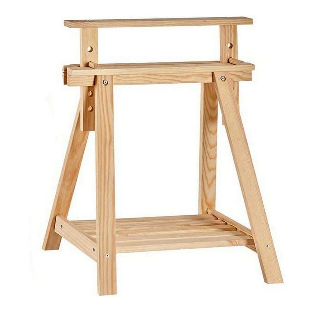 Caballete Kipit Natural Madera de pino 18 x 11 x 71 cm