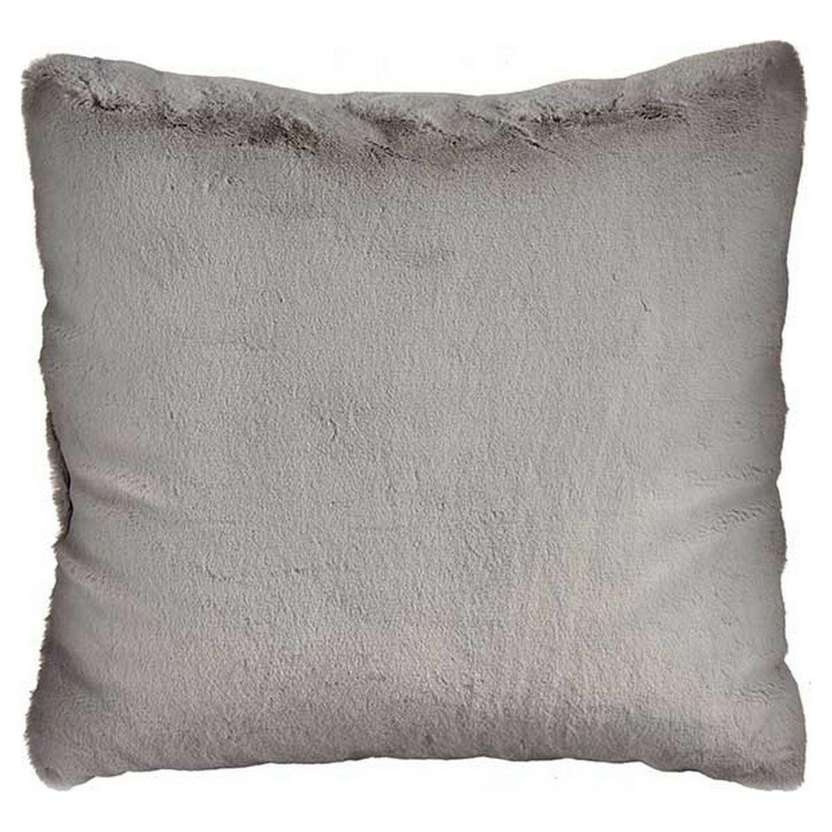 Cojín Gift Decor Gris Con pelo 60 x 18 x 60 cm Plástico