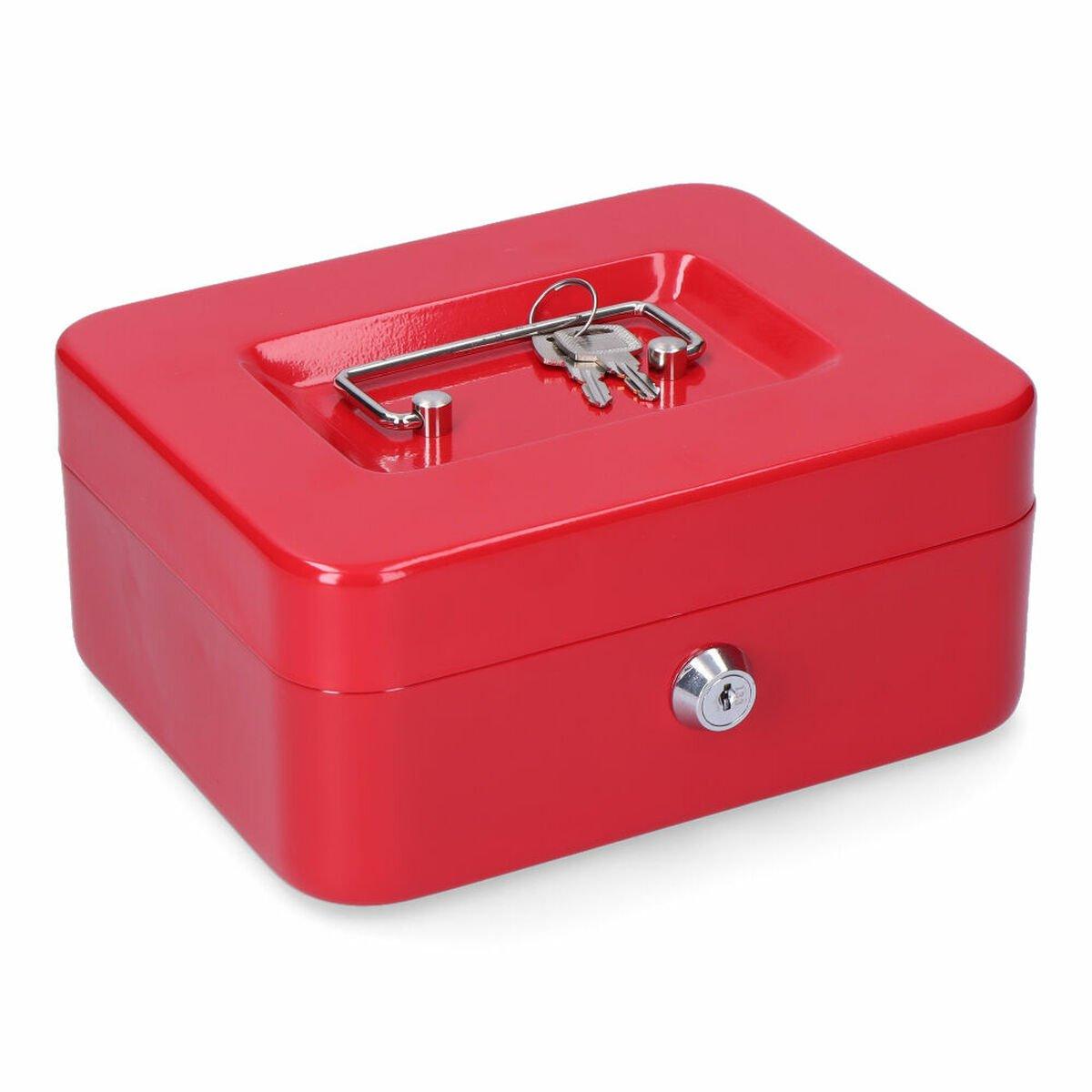 Caja de caudales Micel CFC09 M13395 Rojo Acero 20 x 16 x 9 cm 200 x 160 x 90 mm
