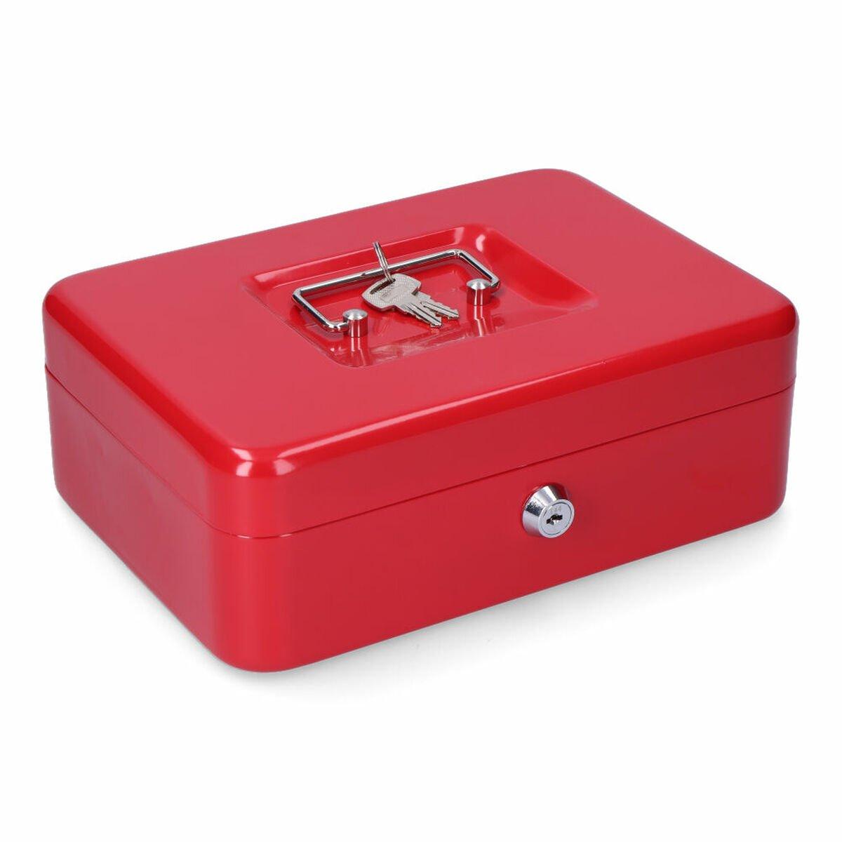 Caja de caudales Micel CFC09 M13398 Rojo Acero 25 x 18 x 9 cm 250 x 180 x 90 mm