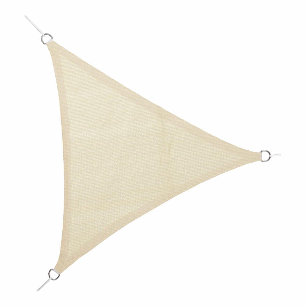 Vela de sombra Faura Beige 3,6 x 3,6 x 3,6 m Triangular