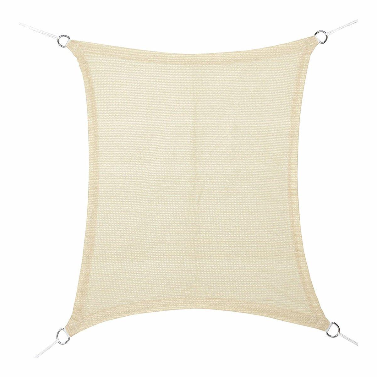 Toldo Vela de Sombra Rectangular Faura Beige 3 x 4 m Rectangular