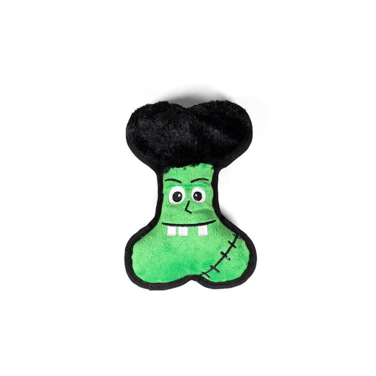 Peluche para perros Gloria Frankestein Verde Poliéster Polipropileno Hueso