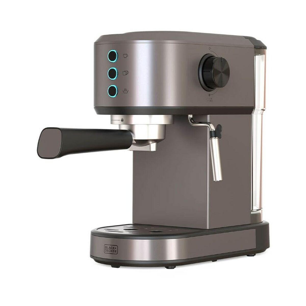 Cafetera Express Black & Decker BXCO1350E Plateado 1350 W