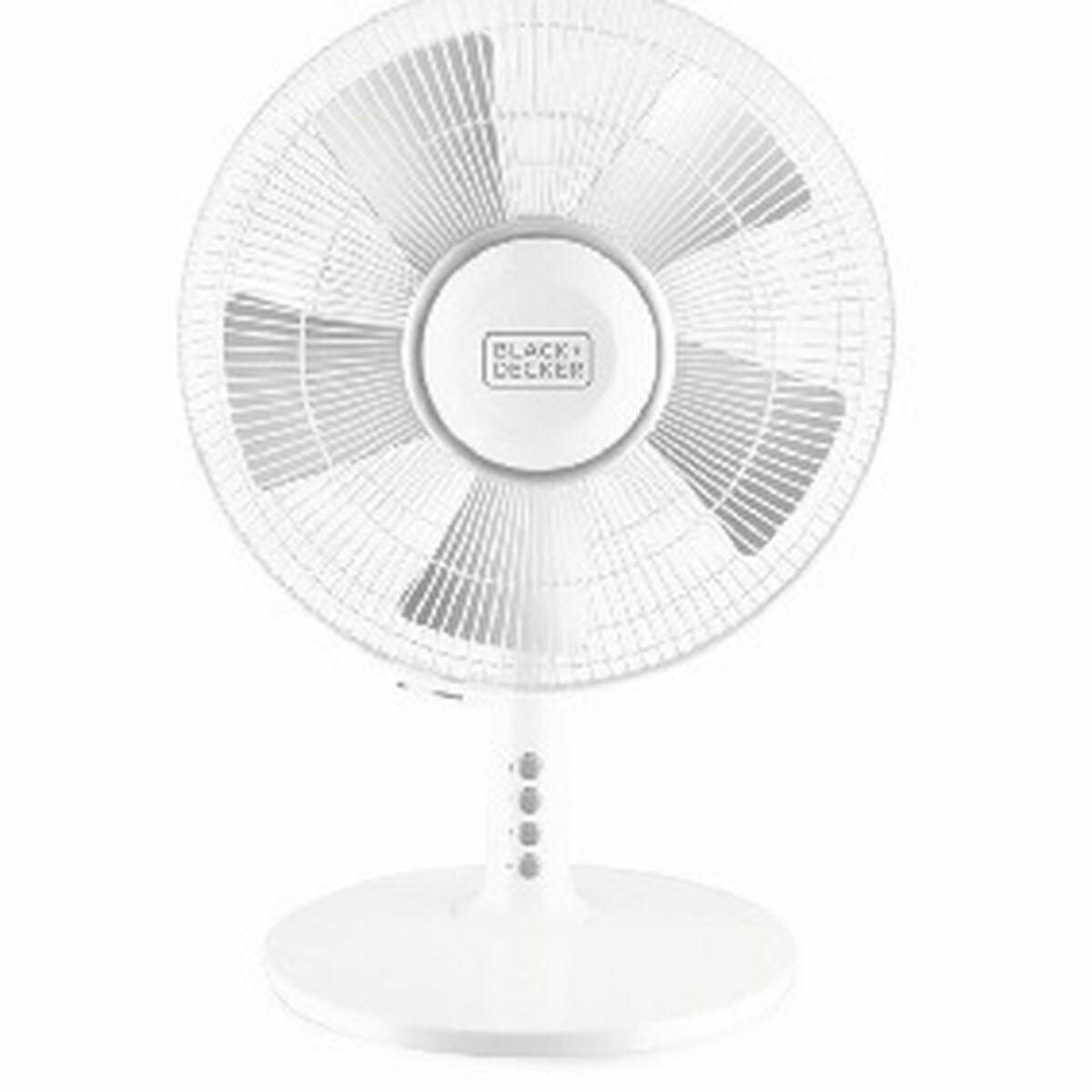 Ventilador de Sobremesa Black & Decker ES9440010B Blanco 40 W