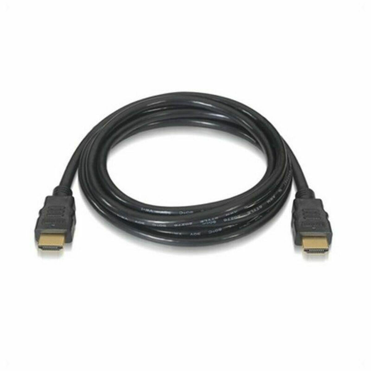 Cable HDMI NANOCABLE HDMI V2.0, 1m Negro 1 m