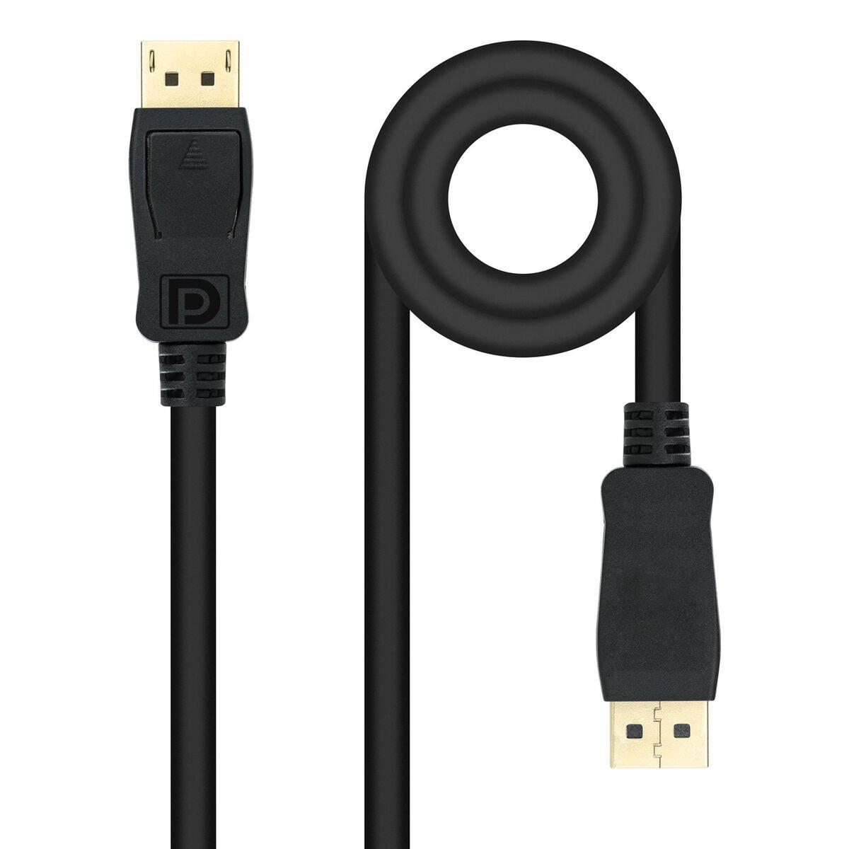 Cable DisplayPort NANOCABLE 1.4 Negro 2 m