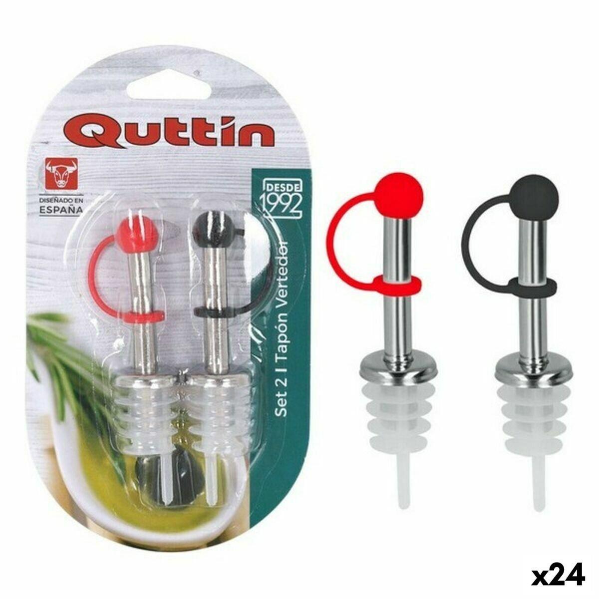 Tapón Vertedor Quttin 8433774651444 16 x 9 x 2 cm 2 Piezas (24 Unidades)