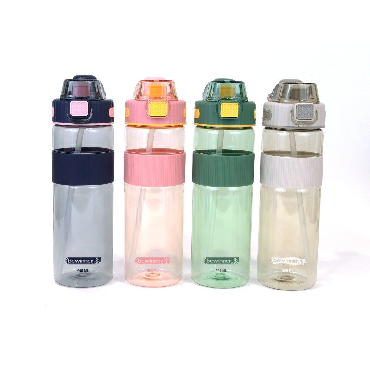 Botella de Agua Bewinner Multicolor Transparente 900 ml 0,9 l
