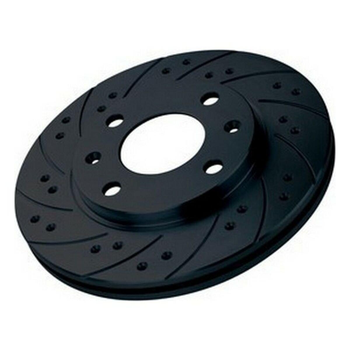 Discos de Freno Black Diamond K570COM Sólido Taladrado Trasero 12 Rayas