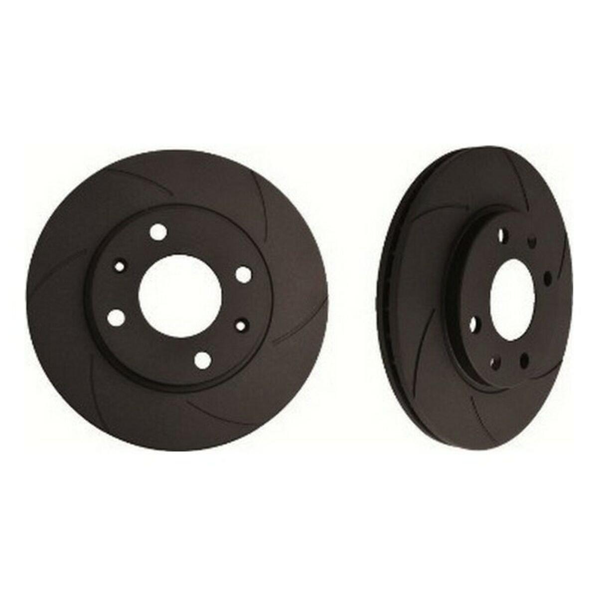 Discos de Freno Black Diamond 6KBD072G6 Sólido Trasero 6 Rayas