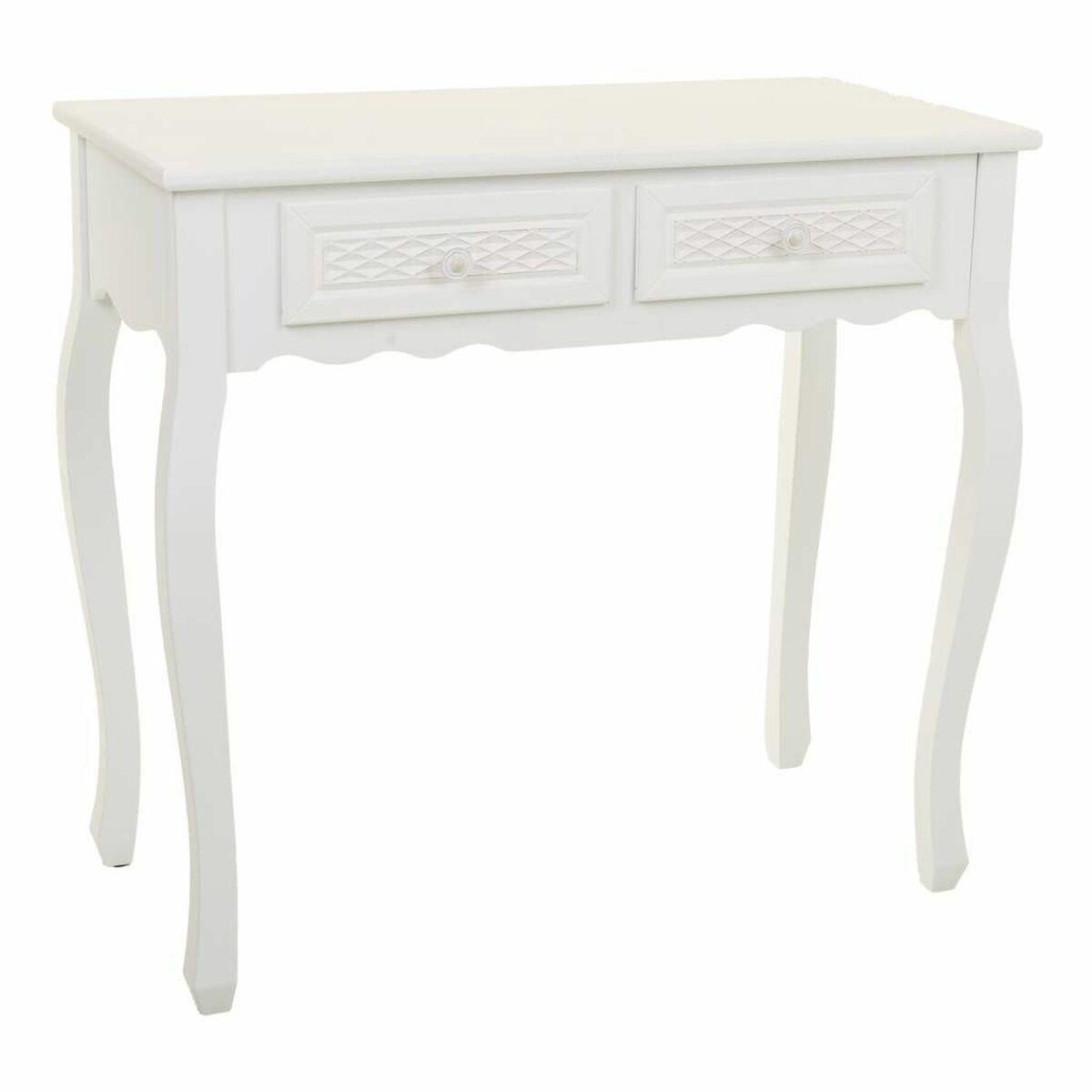 Recibidor con Cajones Alexandra House Living Blanco Crema 40 x 76 x 135 cm