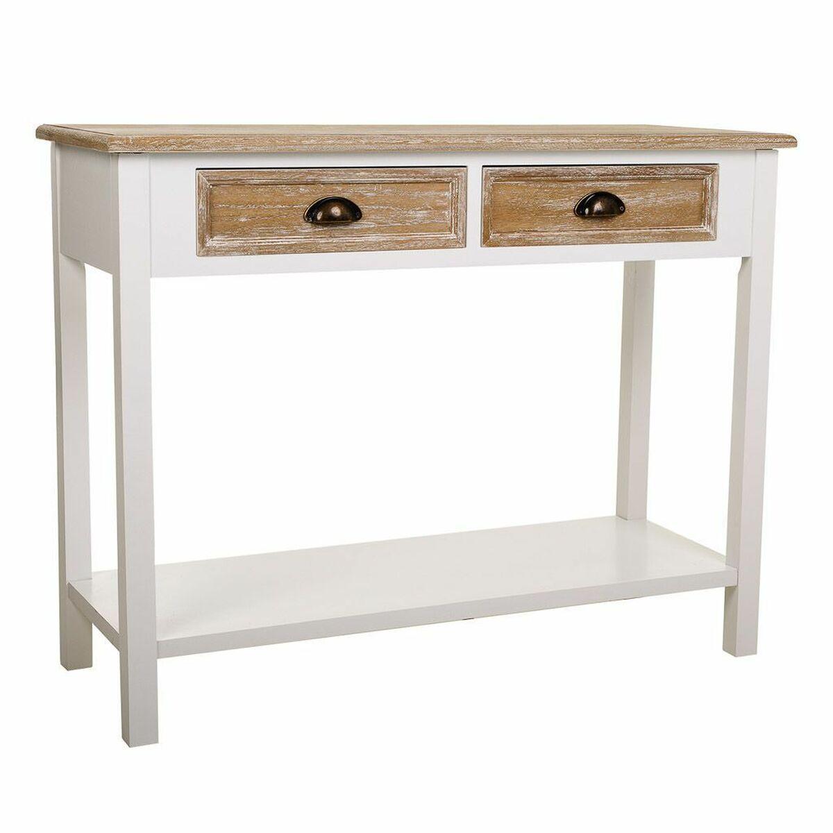 Recibidor con Cajones Alexandra House Living Blanco 40 x 78 x 100 cm