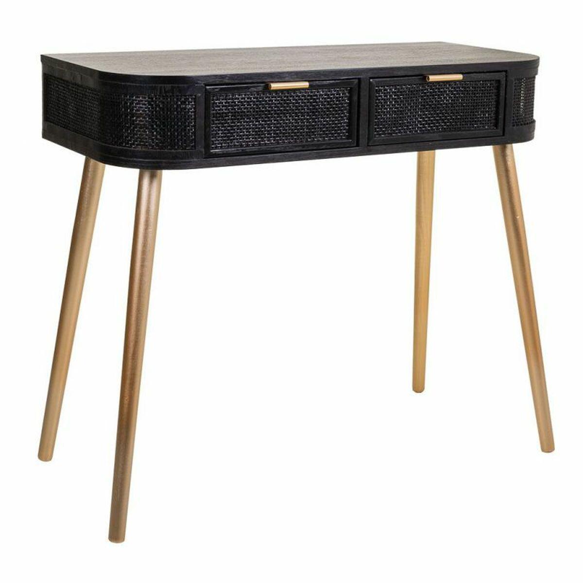 Recibidor Alexandra House Living Negro 42 x 79 x 88 cm