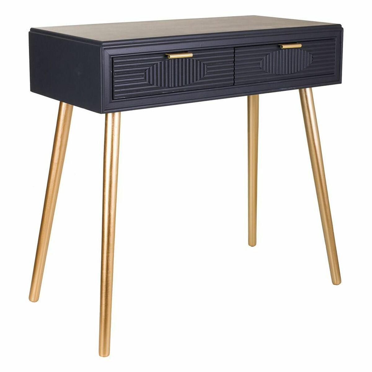 Recibidor con Cajones Alexandra House Living Gris Dorado 41 x 78 x 82 cm