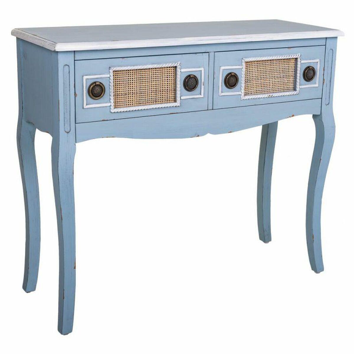 Recibidor con Cajones Alexandra House Living Azul 33 x 77 x 90 cm