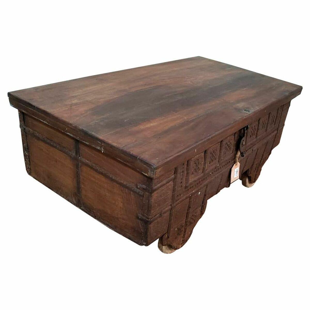 Mesa de Centro Alexandra House Living Marrón 59 x 49 x 106 cm