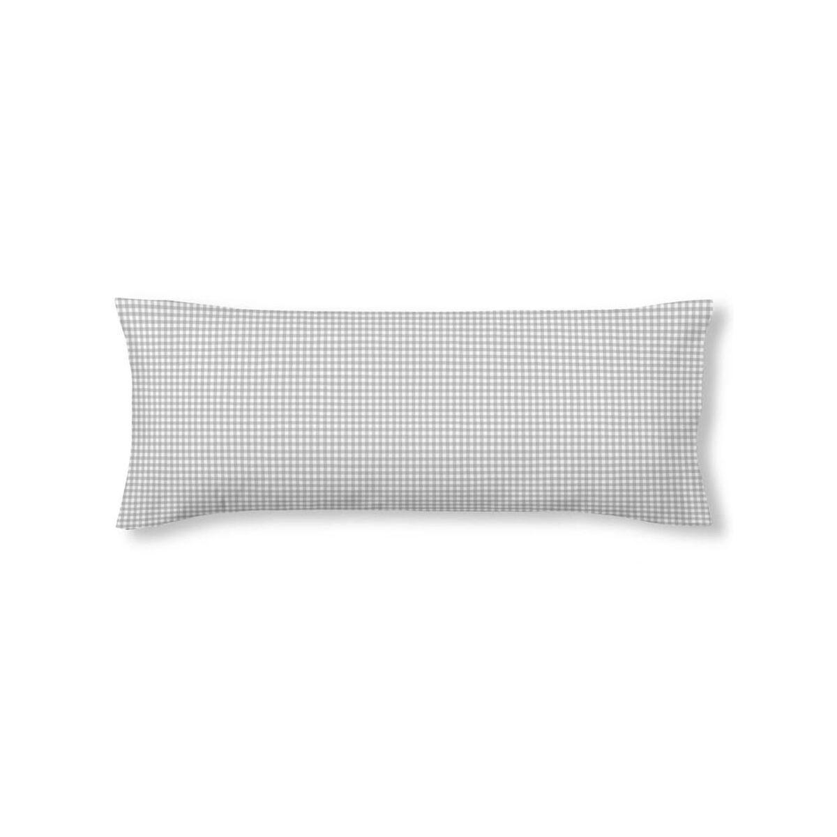 Funda de almohada Kids&Cotton Vichy Gris 45 x 110 cm