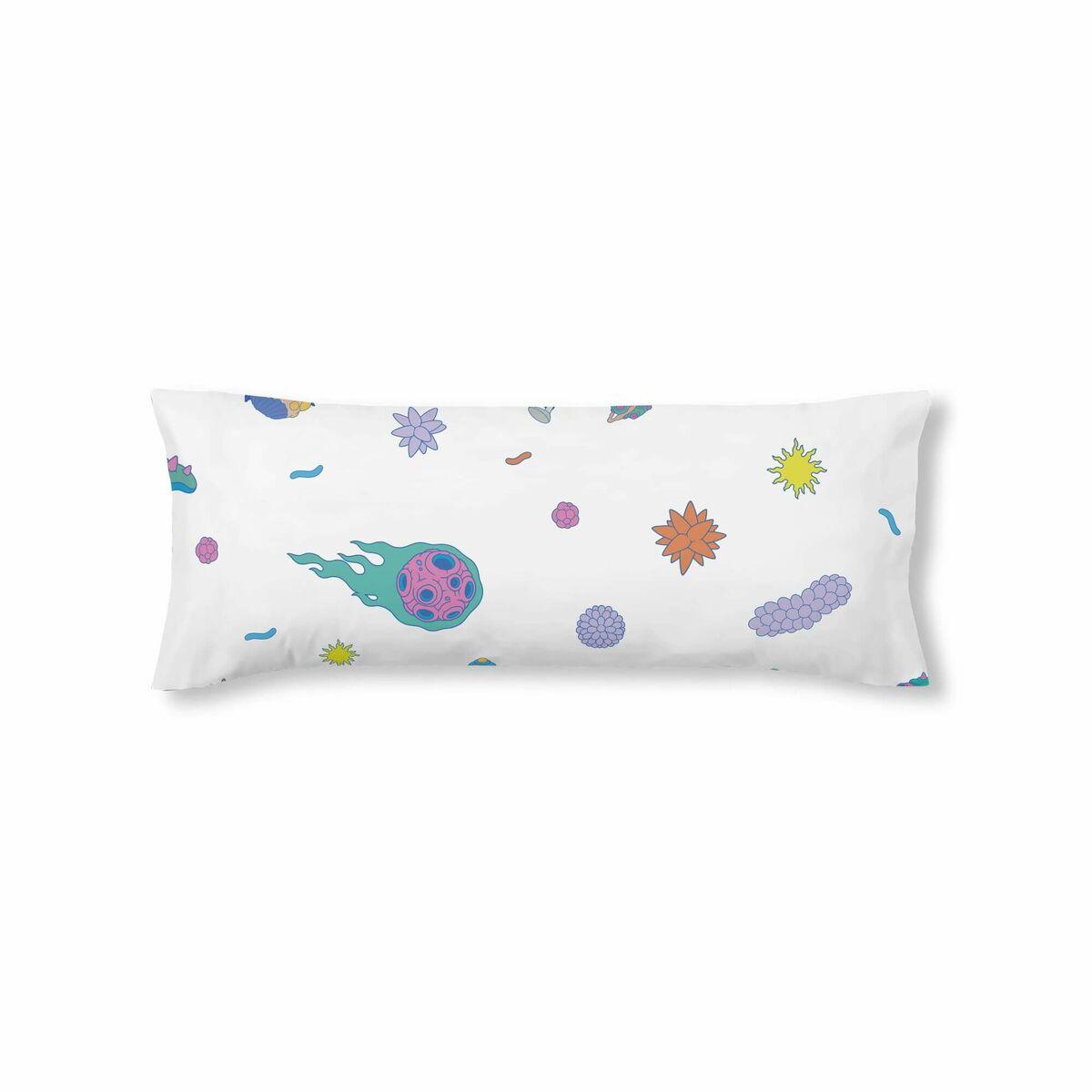 Funda de almohada Rick and Morty Wubba Lubba Multicolor 175 Hilos 45 x 125 cm