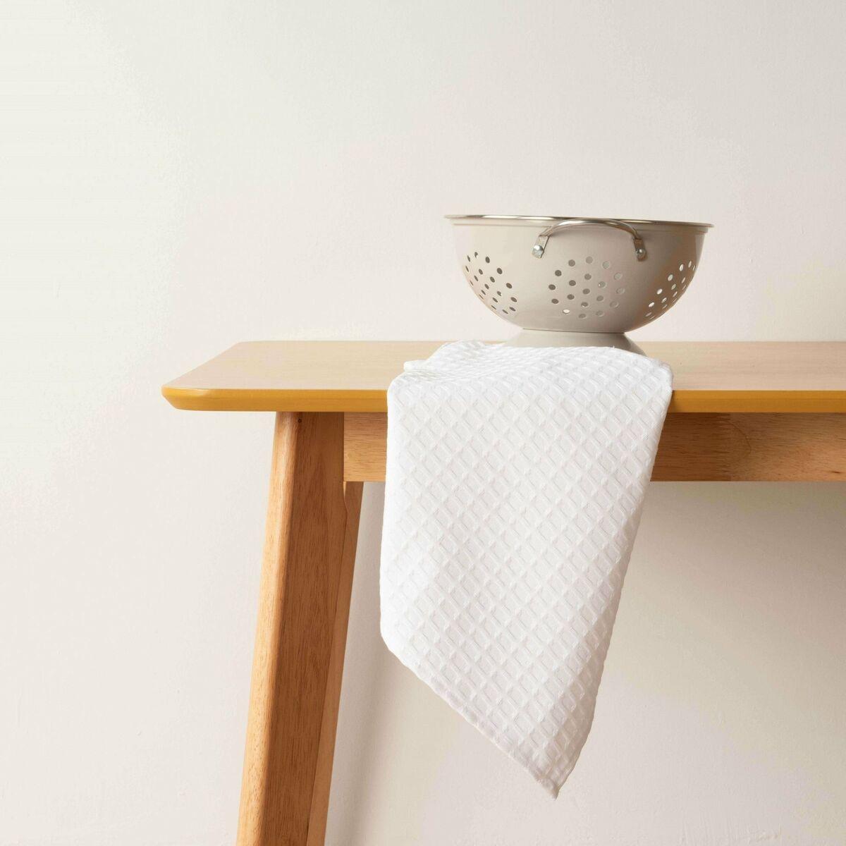 Paño de Cocina Belum Waffle Blanco 45 x 70 cm