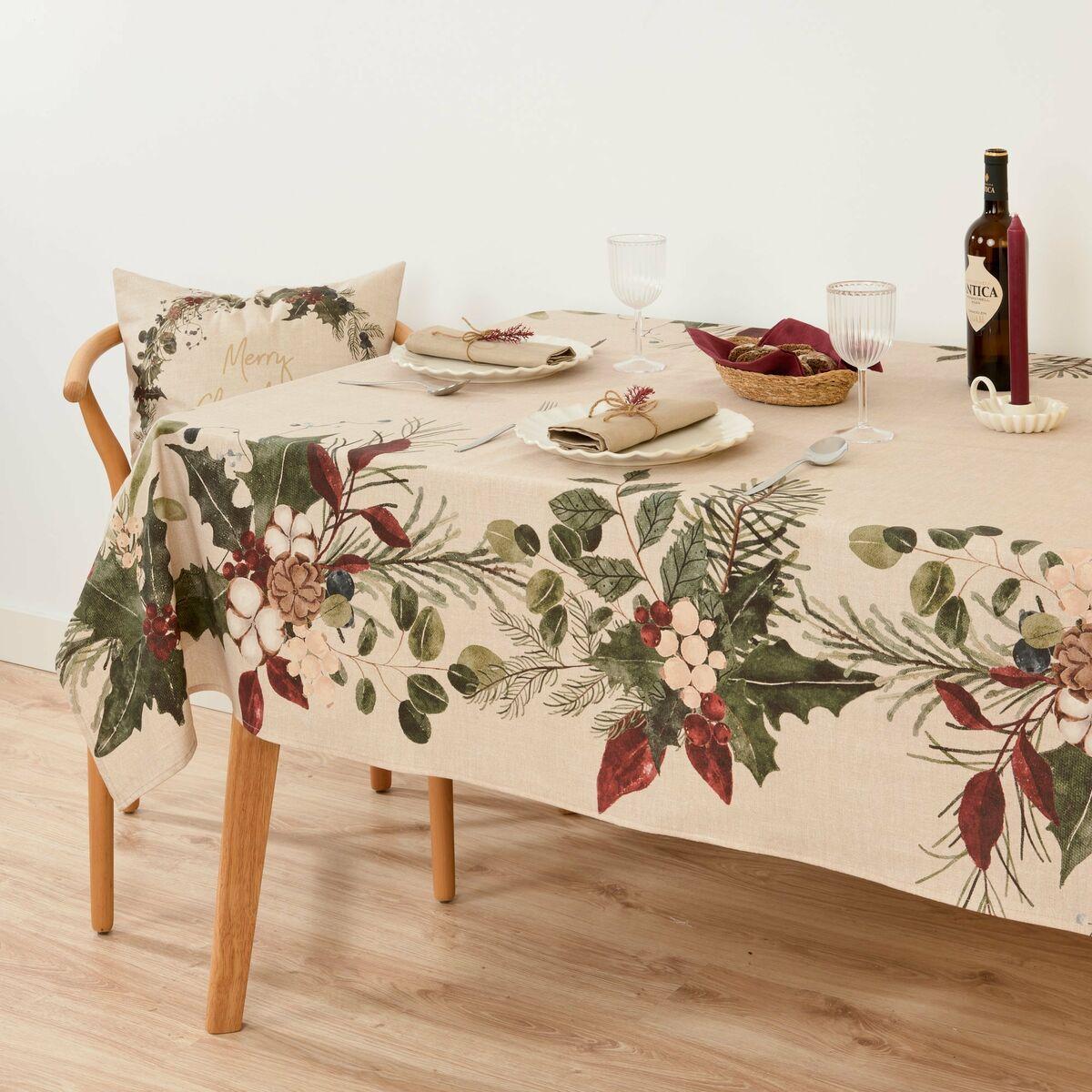 Mantel antimanchas Belum Christmas Mistletoe Multicolor